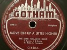 Dixie Humming Birds 1948 GOSPEL 78 Move On Up A Little Higher GOTHAM 628 HEAR