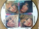EX/EX  POISON LOOK WHAT THE CAT DRAGGED IN VINYL PICTURE PIC DISC LP