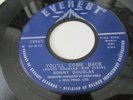 RONNY DOUGLAS RARE NORTHERN SOUL 45 ON EVEREST LABEL 19425 YOU'LL COME BACK
