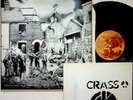CRASS- The Feeding Of The Five Thousand LP (1979 UK Vinyl EX) 5 Inner PUNK 1st?