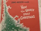 Zero Mostel reads How The Grinch Stole Christmas Vinyl LP 1975 R3