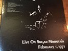 NEIL YOUNG Live On Sugar Mountain February 1, 1971 LP
