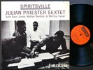 JULIAN PRIESTER Sextet Spiritsville JAZZLAND JLP 25 MONO McCoy Tyner Sam Jones