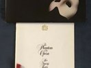 THE PHANTOM OF THE OPERA RECORD VINYL LP THEATRE PROGRAMME PLUS 7” SINGLE