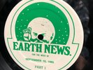EARTH NEWS RADIO SHOW LP 9/15/80 JIMI HENDRIX, FRANK ZAPPA, MILITARY DRAFT