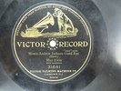 78 RPM - May Irwin - VICTOR 31641 - Moses Andrew Jackson Good Bye - 12 Inch Disc