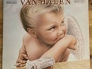 1984 Van Halen Vinyl LP Record WITH RARE UPSIDE DOWN BACK COVER & Inner Sleeve