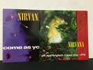 NIRVANA vinyl 7inch singles bundle x 2 come as you are & all apologies 1991&1993