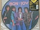 BON JOVI - SLIPPERY WHEN WET L.P. - U.S.A. PICTURE DISC
