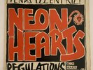 NEON HEARTS VENUS ECCENTRIC ORIG 77 UK PUNK ORIG OVERSIZED PS KBD NEW WAVE