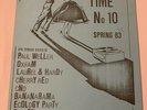 MAKING TIME 10 - MOD PUNK FANZINE ORIG UK 1983 PAUL WELLER INTERVIEW NEW WAVE