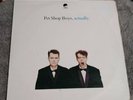PET SHOP BOYS actually Lp. Colombia press. Depeche mode. Inxs. New order very ra