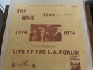 The Who Bootleg “Live At The LA Forum” 1974 LP 33 1/3rpm Phony Graf