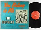 Duprees - You Belong To Me LP - Coed Mono DG