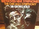 GEORG SOLTI  Chicago Symphony.  Beethoven Nine Symphonies 9 LP London Box MINT