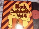 BLACK SABBATH - VOL 4 , PORTUGAL LP OZZY OSBOURNE PSYCH HARD UNIQUE SLEEVE RARE