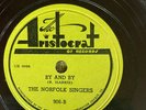 Aristocrat 906 NORFOLK SINGERS Dig a little Deeper  78 rpm post-war EE+ rare