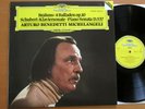 DG 2530 017 Brahms 4 Balladen Schubert Sonata Michelangeli NEAR MINT W Germany
