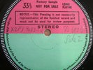 SB 6806 TEST PRESSING Bax Symphony no. 3 & The Happy Forest Downes RCA Sample LP