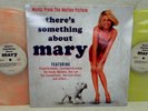 SOUNDTRACK THERES SOMETHING ABOUT MARY PINK/YELLOW IMP 2LP JONATHAN RICHMAN MINT