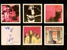 DIY 6 Handmade Ceramic Coasters LP Poster MBV MY BLOODY VALENTINE SHIELDS 90’s