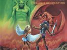 Iron Angel-Hellish Crossfire LP, Steamhammer WGermany 1985  Vinyl SH0032