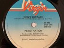 PENETRATION - DON'T DICTATE - NEW ZEALAND NZ ORIG 1977 PUNK NEW WAVE KBD
