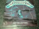 Metallica Ride The Lightning metal Elektra Megaforce 1984 LP VINYL Metal