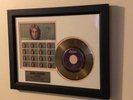 John Lennon Imagine framed print & 24KT Gold Plated Record Limited Ed. 766/2500