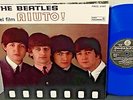 THE BEATLES Aiuto  (Help ) 2010 PARLOPHON Blue Vinyl ITALIAN PRESS GF EX+/VG+