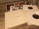 THE BEATLES DOUBLE WHITE ALBUM ON WHITE VINYL - POSTER & PICTURES - NR Mint RARE