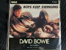 DAVID BOWIE - Boys Keep Swinging  7” Black Vinyl JAPAN  1979 RCA ?– SS-3215