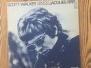 Scott Walker Sings Jacques Brel. Vinyl LP album record UK 6359 090