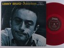 LENNY BRUCE American FANTASY LP VG++ red wax  