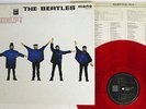BEATLES HELP EMI/ODEON EAS-70134 Japan MONO CLEAR RED VINYL VINYL LP