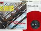 BEATLES PLEASE PLEASE ME EMI/ODEON EAS-70130 Japan MONO CLEAR RED VINYL VINYL LP