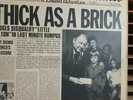 JETHRO TULL - THICK AS A BRICK   LP VINYL RECORD ALBUM