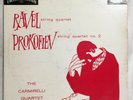 CARMIRELLI QUARTET - Ravel Prokofiev - LONDON blueback CS 6174 Classical Lp