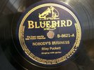 COUNTRY RILEY PUCKETT Bluebird 8261 Nobody Business/Playmantes  E-