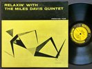 MILES DAVIS Relaxin' LP PRESTIGE PRLP 7129 NJ RVG MONO John Coltrane Red Garland