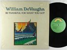 William DeVaughn - Be Thankful For What You Got LP - Roxbury Shrink