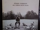 George Harrison Triple vinyl box set - All Things Must Pass -Original 1971