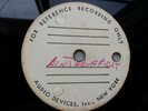 Acetate – Black Male R&B Vocals 78rpm Single 10-inch Audio Devices #8 Ain't Doin