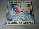 The Stone Roses ?– I Wanna Be Adored 12 inch vinyl single damaged sleeve  A	I Wa