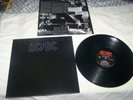 AC DC BACK IN BLACK  VINYL RECORD