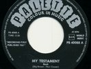 JUMP BLUES/ ROCKER Big Brown & The Gamblers My Testament 45 Belgium import 1961