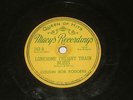 Cousin Bob Rodgers Train Blues  78 Rpm Record Macys Houston TX Hillbilly Country