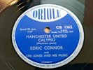 78rpm: Edric Connor – Manchester United Calypso - Busby Babes 1957  VG+