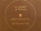 RARE LP LE QUATUOR VEGH BEETHOVEN OG FRENCH LES DISCOPHILES FRANCAIS DF 26 NM