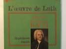 HOPKINSON SMITH - BACH Works for Lute 2 LPs Box Astree 912 EX++